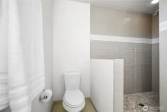 Master w/walk-in shower