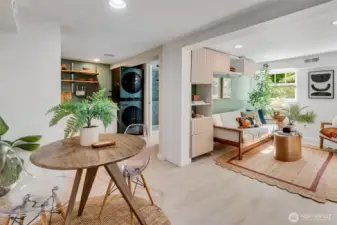 Plenty of space for primary suite, guests or as a family room.