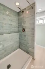 Beautiful shower.