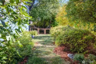 Side yard.