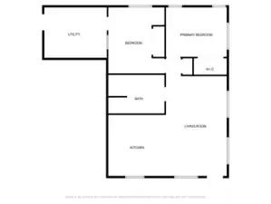 1158 SF Floorplan