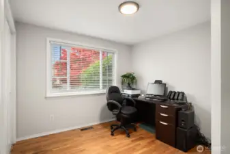 Front bedroom facing East.