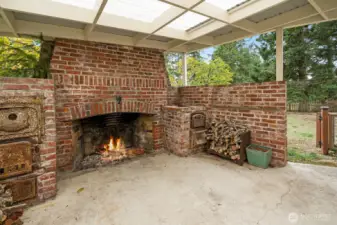 impressive fireplace!