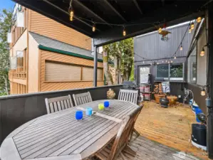 Another view looking back at the extra finish room not included in the sqft