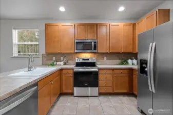 All-new stainless steel kitchen appliances