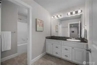 Guest Bath on 2nd floor