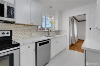 Another view of the kitchen