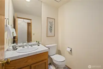 Downstairs 1/2 bath