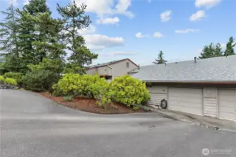 Your garage for parking and storage