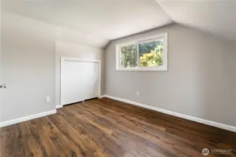 Second large bedroom upstairs