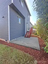 BBQs, firepit, or perfect space to eat outside on a nice day
