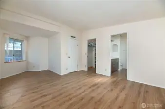 Primary suite with ensuite and walk-in~