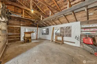 Inside garage/shop