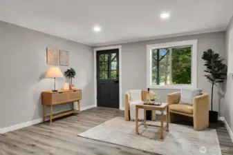 Lovely nook next to separate entrance