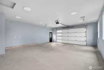 Over sized Garage