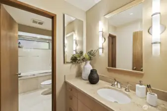 Full bathroom-