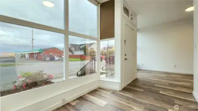 So much light through these windows