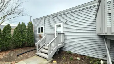 Access to third unit