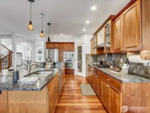 Chef's dream Kitchen, virtually staged.