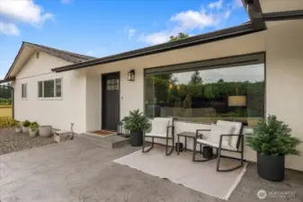 Enjoy the views on your front porch