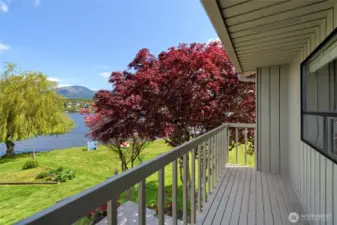 Primary bedroom balcony.