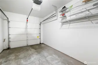 1 car garage
