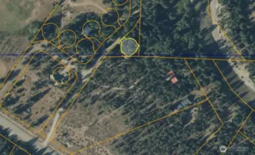 Aerial map;• Common area preserves natural landscape and open space.