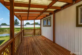 Private Wood Deck