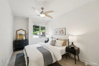 Second bedroom on lower level