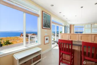 Top Floor-Kitchen looking toward balcony