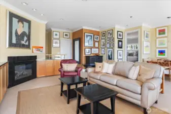 Top Floor-Great Room looking toward stairs and entrance to Primary BR
