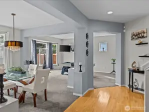 Downstairs by Kitchen