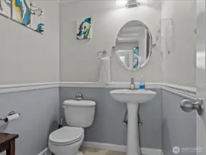 Half bath downstairs