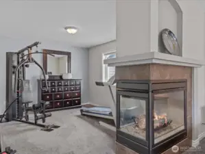 Sitting room off the bedroom