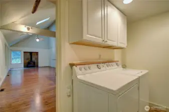 Laundry Room Located on the Main Floor.