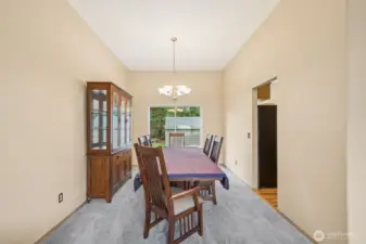 Dining room (table and hutch are negotiable)