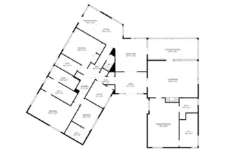 Main Floor. Marketing floor plan, actual measurements may vary.