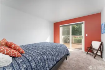 2nd bedroom on upper level