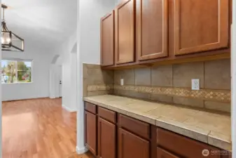 Pantry off the kitchen