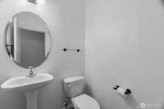 1/2 on the main level