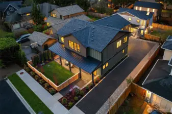 Traditional roofline - not a square box