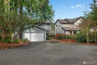 View of the extended parking in the front. Bring all the guests and park your RV too.