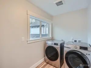 Laundry room, washer and dryer included