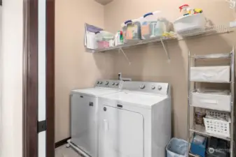 Laundry room of kitchen