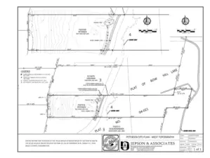 Survey/Topography Lot 4