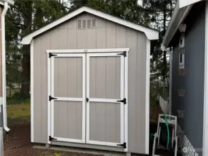 Large storage shed