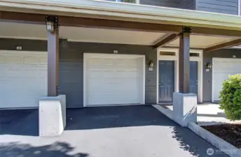 Front Garage or Door Entry
