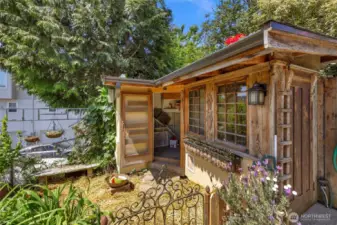 Chicken coup and Sauna