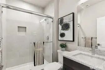 Downstairs bathroom.