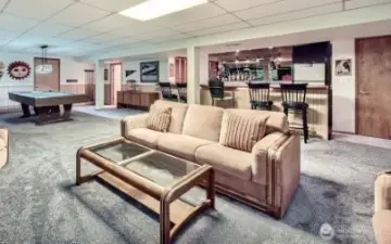 Downstairs additional Living Room.
